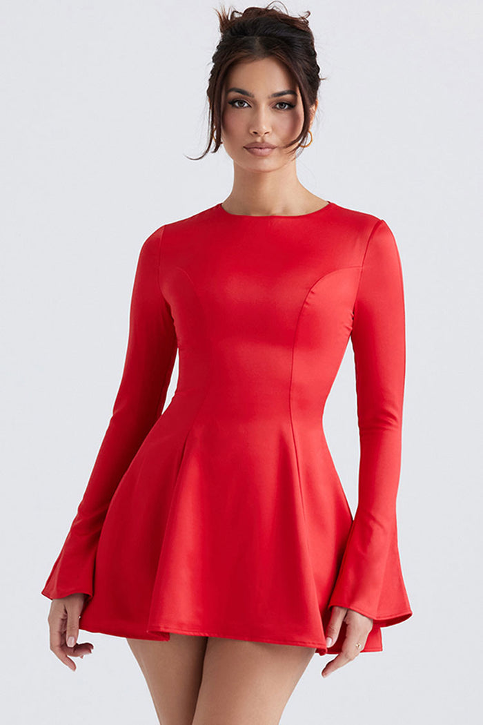 Fit and flare holiday dress best sale